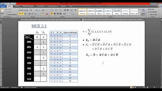 Multiplexor 21 4Bits [upl. by Ojiram482]