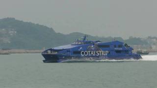 AUSTAL 48MCOTAIJET  FBM MARINE TRICAT 45M GAS TURBINE [upl. by Boudreaux]