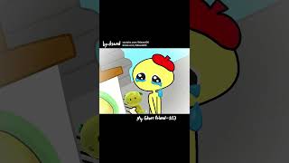 103  Bob crying while sleeping😴👻👻  myghostfriend animation shorts dsand anime cute [upl. by Miett]