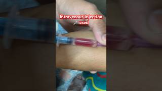 Intravenous injection 💉 used  shorts trending new injection ytshorts SMpharmacy plz [upl. by Enelyaj]