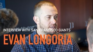 Interview with SF Giants Evan Longoria  Media Day 2018 [upl. by Trebleda]