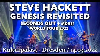 STEVE HACKETT 14032022 Dresden  Seconds Out amp More [upl. by Anairdna157]