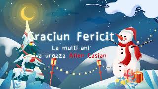 Colind ✨ Sara Craciunului nost ✨ Karaoke Cadou de Craciun 🎁🎄 Instrumental 🎄 2023 2024 🎄 [upl. by Dagnah]