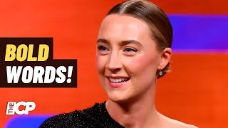 Saoirse Ronan addresses her viral comment on womens safety  Entertainment News [upl. by Rives885]