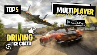 Top 5 Multiplayer Car games with realistic graphics [upl. by Chiquia]