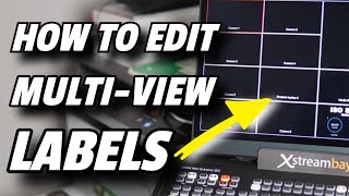 How To EASILY Change Your ATEM Mini MultiView Labels [upl. by Tommie]