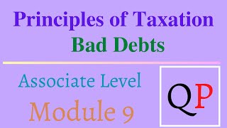 HK Taxation香港稅務 Bad Debts壞帳Irrecoverable Written off Deductible item Loan Employee HKICPA QP M9 Exam [upl. by Priest936]