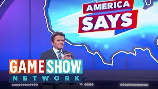 The Best Part of America Says  America Says  Game Show Network [upl. by Gwenn]