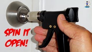 How To Spin Open a Deadbolt Lock [upl. by Echikson571]