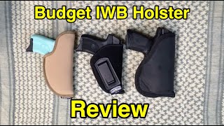 Budget IWB Holster Review  Sticky Uncle Mikes Blackhawk [upl. by Bloem]