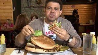 Los Desafíos Más Grandes De Man Vs Food [upl. by Fi843]