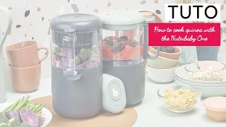 HOW TO COOK QUINOA WITH THE NUTRIBABY ONE [upl. by Anayia131]