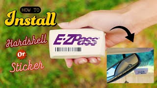 How to Mount or Install an EZ Pass Correctly [upl. by Grissel]