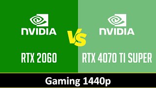 RTX 2060 vs RTX 4070 TI SUPER [upl. by Halet]