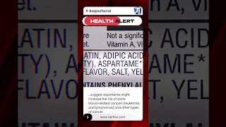 Is aspartame safe What is aspartame for Aspartame cancer risk healthshorts [upl. by Florentia]