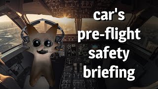 Cars PreFlight Safety Briefing [upl. by Shien]