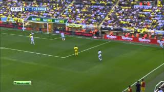 La Liga 27 09 2014 Villarreal vs Real Madrid  HD  Full Match  Rusian Commentary [upl. by Brozak]