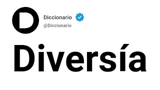 Diversía Significado En Español [upl. by Ietta]