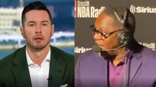 Is he Stupid Dominique Wilkins Goes off on JJ Redick for Steph Curry VS Larry Bird Comments ESPN [upl. by Naujek362]