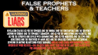 ALL LIARS knowingly SHALL HAVE THEIR PART IN THE LAKE OF 🔥FIRE🔥 Revelation 218 [upl. by Shepard]