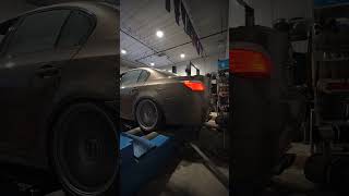 S85EVO Dyno Run  E60 M5 V10 with Infinity V3 Headers Eisenmann Sport and Schrick cams [upl. by Aillemac]