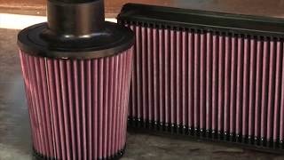 How to  Clean a KampN Air Filter [upl. by Sirap]