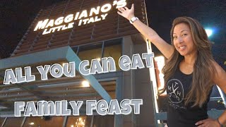 Maggianos Downtown Summerlin All You Can Eat Feast [upl. by Desdemona]