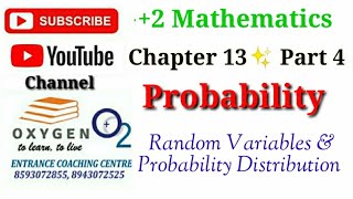 Random Variable amp Probability Distribution Malayalam   Probability Part 4 [upl. by Alhan]