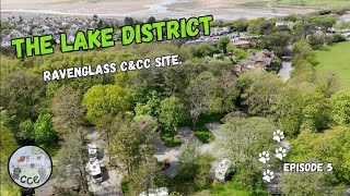 LAKE DISTRICT Eskdale Steam Railway Ravenglass Camping and Caravanning Club Site Ep5 [upl. by Learsi784]