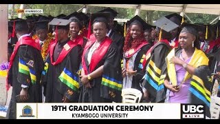 LIVE 19TH KYAMBOGO UNIVERSITY GRADUATION CEREMONY I DECEMBER 6 2023 [upl. by Hallagan]