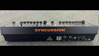 Behringer Syncussion SY1 Clone amp Akai MPC Pro 61 Keyboard Leak [upl. by Vitale643]