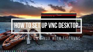 How To Set Up VNC Desktop Sharing On Linux With TigerVNC [upl. by Patman562]