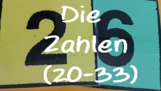 Learn German Die Zahlen 2033 [upl. by Lezned844]