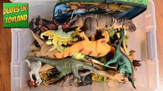 Dinosaur toy collection  Jurassic World Dinosaurs eggs Safari Ltd and other dino toys for kids [upl. by Claudia]