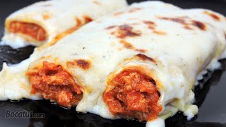 Canelones de atún con tomate y bechamel [upl. by Thorn]