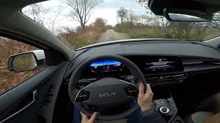 2023 Kia Niro EV  POV Test Drive [upl. by Nnaassilem]