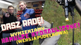 Jak zamontować większe tarcze hamulcowe w rowerze Montaż hamulców hydraulicznych w wersji BOX [upl. by Reddy]