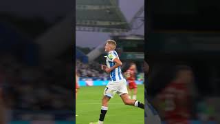 A GOAL ON DEBUT FOR CALLUM MARSHALL 🤩 football htafc goals [upl. by Ymarej]