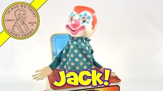 Jack In The Box 1971 Mattel Toys  Pop Goes The Weasel [upl. by Alathia]