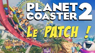 Planet Coaster 2  le Premier PATCH est Arrivé et Change TOUT [upl. by Dahraf]