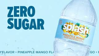 Splash Refresher Zero Sugar Zero Calories Flavored Water Beverage [upl. by Narahs]