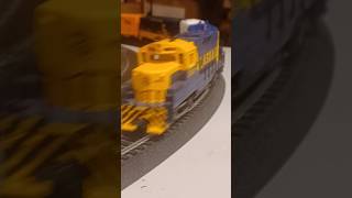 walthers gp9s lashup pulls athearn amp tyco freight [upl. by Leizo]