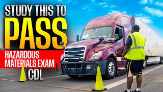 CDL Hazmat Test Questions and Answers Guide CDL 2024 [upl. by Ynar]