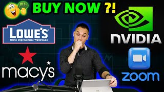 Are These Stocks A Buy After Earnings  Nvidia Zoom Lowes amp Macys [upl. by Adama]