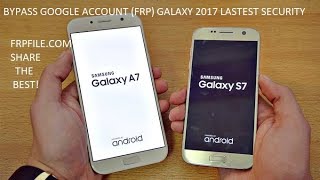 Bypass Google Account FRP A5 2017A520FBinary Lv 6 amp A7 2017 A720FBinary Lv3 [upl. by Nyladnarb562]