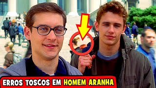 47 ERROS BIZARROS que você não NOTOU em HOMEM ARANHA 2002 🕸🎬 [upl. by Netsrijk]