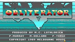 Obliterator gameplay PC Game 1988 [upl. by Oznola886]