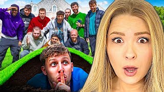 Americans React To SIDEMEN HIDE amp SEEK AT W2S HOUSE [upl. by Onurb899]