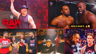 Brock Lesnarr ki Aag ☝️🔥 Brock Name  Solo message ROMAN REIGNS  Jey Uso wwe raw highlights [upl. by Monreal162]