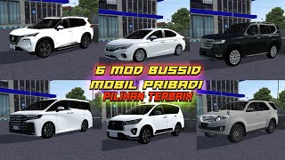 6 MOD BUSSID MOBIL PRIBADI PILIHAN TERBAIK  MOD BUSSID TERBARU [upl. by Jolie]